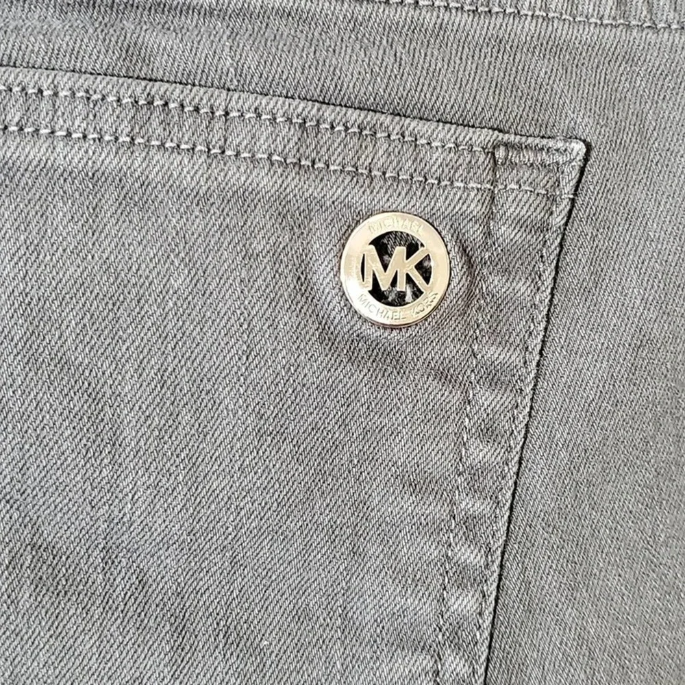 Michael Kors skinny high rise rolled cuff‎ jeans 4